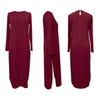 Wine Red / 4XL / Suit