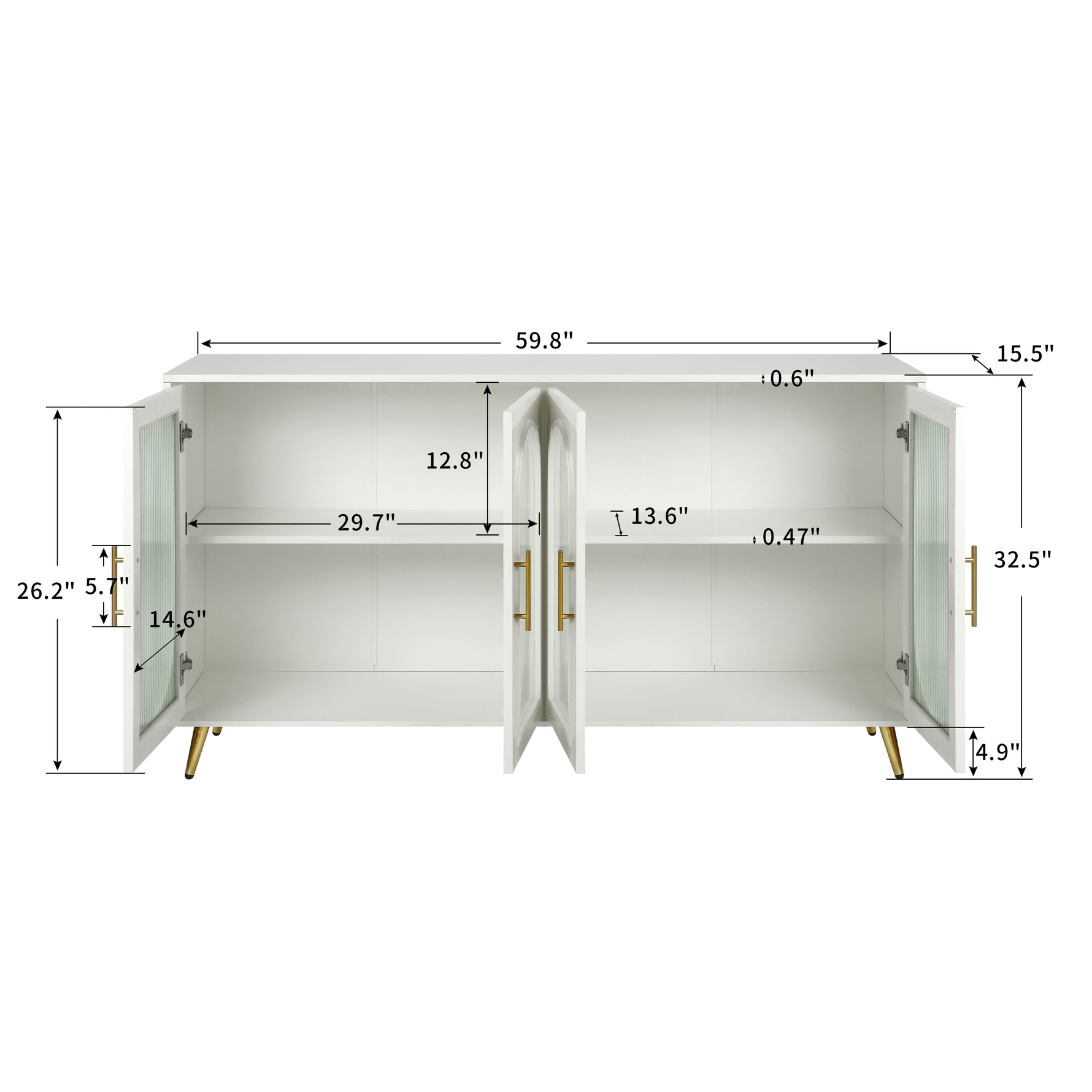 Meuble TV pour écran de 65 pouces, support en bois de la marque eprolo, avec espace de rangement élégant et moderne