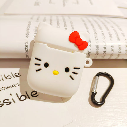 Compatible with Apple, AirPods Silicone Protective Sleeve New Creative Anti-fall