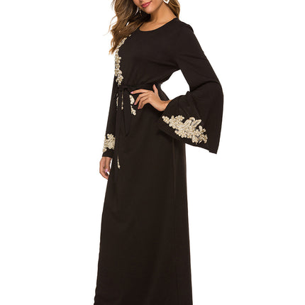 Muslim embroidered dress