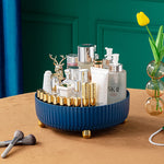 Plateau tournant de rangement multifonctionnel eprolo, petit support rotatif pour organiser divers objets.