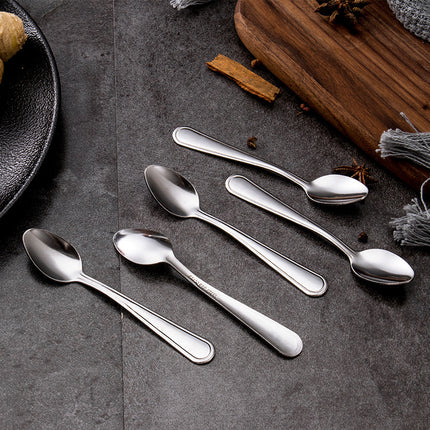 Household Stainless Steel Children's Rice Spoon