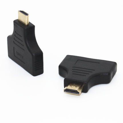 HDMI Revolution 2 HDMI Female Transfer One Divided Into Two HD Computer-TV Connection HD Conversion Plug