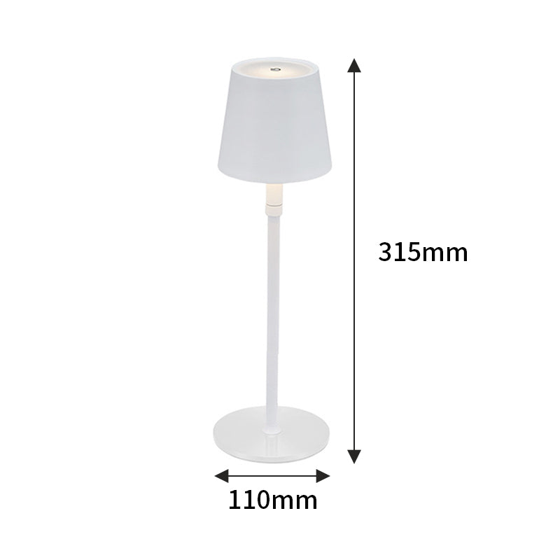 Lampe de chevet en bois naturel eprolo avec éclairage simple, style rétro, design plissé et fonction de charge sans fil.