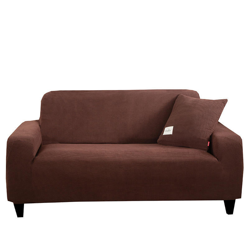 Coussin de canapé tout compris de la marque eprolo, rembourré et confortable pour salon, vue de face sur le coussin.
