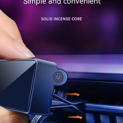 Automobile Aromatherapy Air Outlet Ambience Light LED Auto Perfume Deodorant