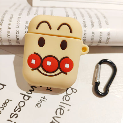 Compatible with Apple, AirPods Silicone Protective Sleeve New Creative Anti-fall