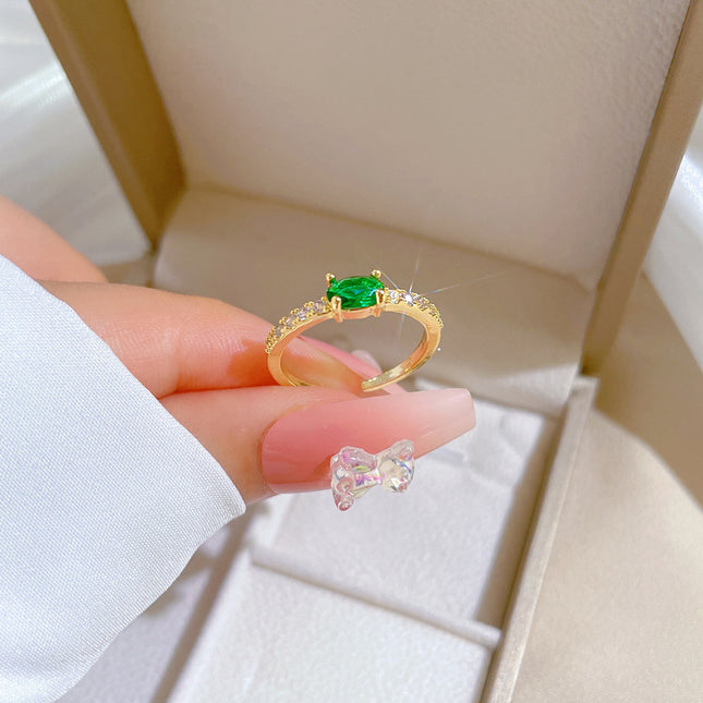 Adjustable Opening Simple Hand Jewelry Japanese Ring
