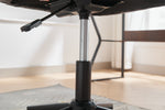Chaise de bureau en velours eprolo, chaise moderne avec roulettes pour bureau, salon ou chambre, assise élégante et confortable
