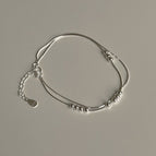 Silver Ball Bracelet