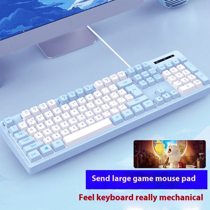 Mechanical Feeling Keyboard Mouse Suit