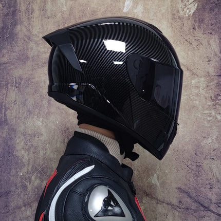 Motorcycle Helmet Men's Bluetooth Warm Full Face Four Seasons
