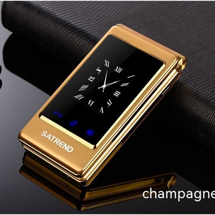 Dual Screen Flip A15 Touch Screen Function Elderly Phone