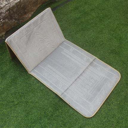 Folding Casual Blanket Portable Prayer Mat With Backrest