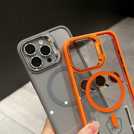 16 Lens Invisible Bracket Phone Case Magnetic Suction