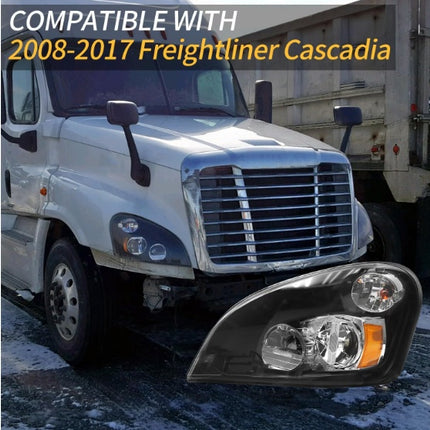 LED Headlight Assembly For Freightliner Cascadia 2008-2017