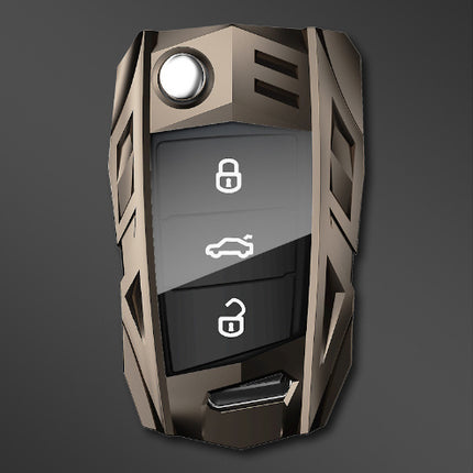 Metal Mecha Golf Auto Key Shell Sets Of Protective Shell