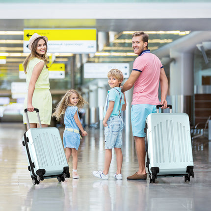 Three In One ABS PC Suitcase 20in 24in 28in Suitcase