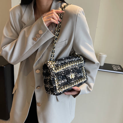 Women's Knitted All-match Small Square Bag