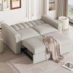 Canapé convertible U_STYLE eprolo avec coussin souple, peut servir de lit pour deux personnes, design moderne et confortable