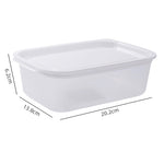 Boîte de rangement pour réfrigérateur eprolo, boîte à œufs, fruits, légumes et aliments frais avec couvercle pour stockage.
