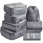 Ensemble de 7 sacs de rangement pour voyage eprolo, organisateurs pour vêtements et bagages, sacs de stockage compacts.