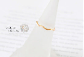 Fashion Wave Ring Curvy Joints Small