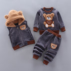 Bear Set Dark Gray / 80cm