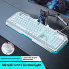 White Ice Blue Light
