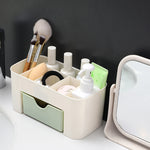 Boîte de rangement pour tiroir de bureau eprolo, boîte de stockage pratique pour organisation de bureau, vue de l'intérieur.