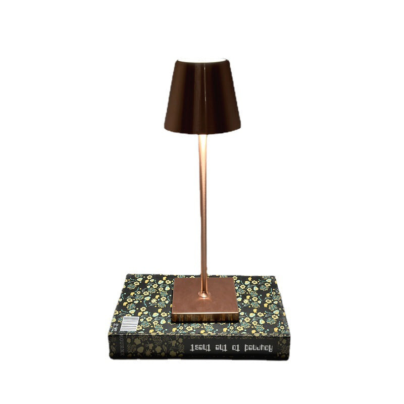 Lampe de table rétro rechargeable USB eprolo pour atmosphère, salon, chambre ou restaurant, protection des yeux, lampe d'ambiance.