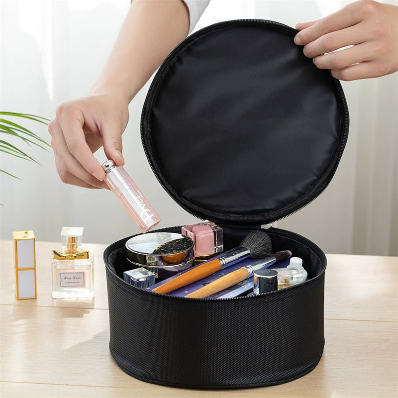 Sac de maquillage eprolo avec grande capacité, coffret de rangement élégant et pratique pour les produits cosmétiques.