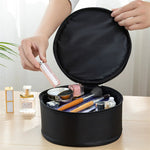 Sac de maquillage eprolo avec grande capacité, coffret de rangement élégant et pratique pour les produits cosmétiques.