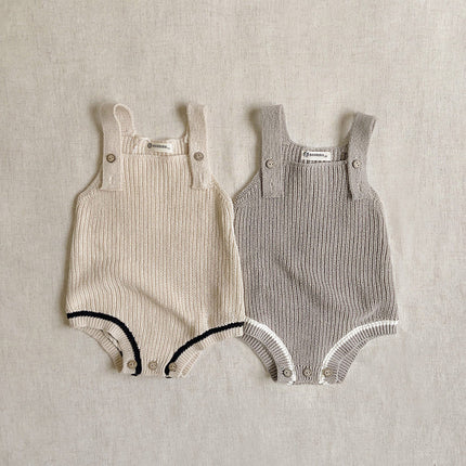 Baby Sweater Romper Children's Clothing Autumn New Newborn Sweater Onesie