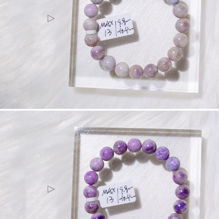 Natural Sodalite Bracelet Turns Purple In Sunlight