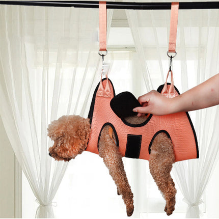 Cat Grooming Nail Cutting Anti Scratch Bite Fixed Bag Bath Trimming Restraint Bag Pet Beauty Hammock Hanging Pet Supplies Set