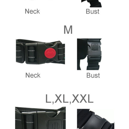 Explosion proof Chest harness pet leash