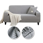 Coussin de canapé tout compris eprolo, rembourré et confortable, avec une housse en tissu beige pour sofa moderne.