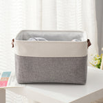 Panier de rangement pliable et épais pour vêtements, livres, snacks, jouets ou cosmétiques, par eprolo.