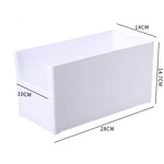 Boîte de rangement de cuisine en plastique eprolo pour vaisselle, boîte de stockage pour placard ou table.
