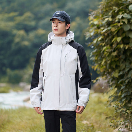 Breathable Mountaineering Suit Stitching Trendy Coat