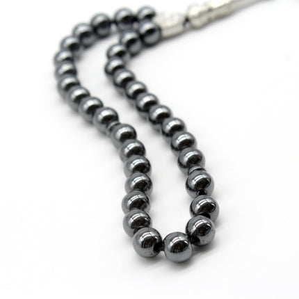 Haematite Muslim Beads Islamic Zan Beads Arabic String Turkish Style Zan Beads