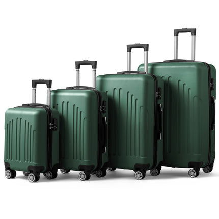 Vertical Stripe Four In One Suitcase