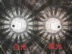 Lampe de bureau en acrylique italienne eprolo avec capteur tactile, design en prisme transparent pour chambre ou salon.