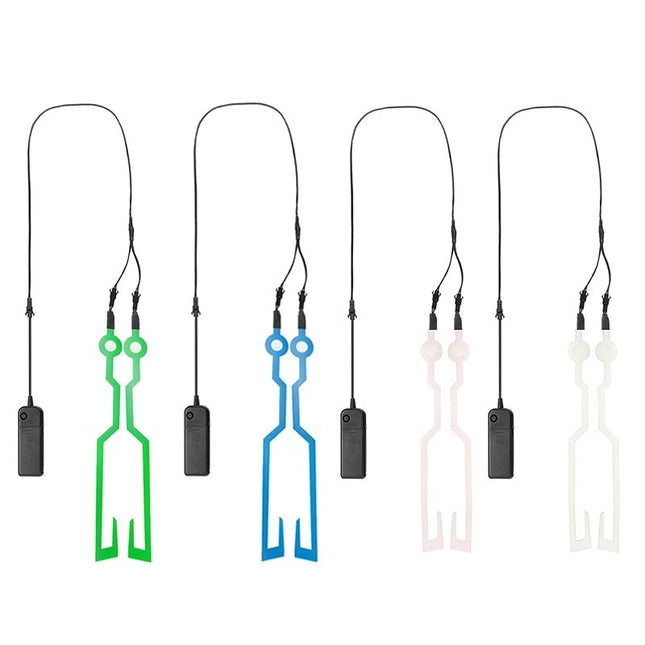 Motorcycle Helmet EL Cold Light Helmet Light Strip Night Signal Luminous Modified Strip Helmet Sticker