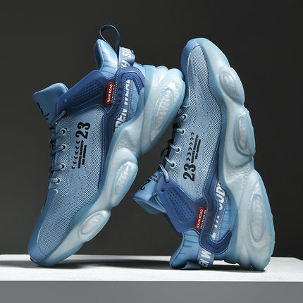 Men's Spring New High-top Basketball Shoes