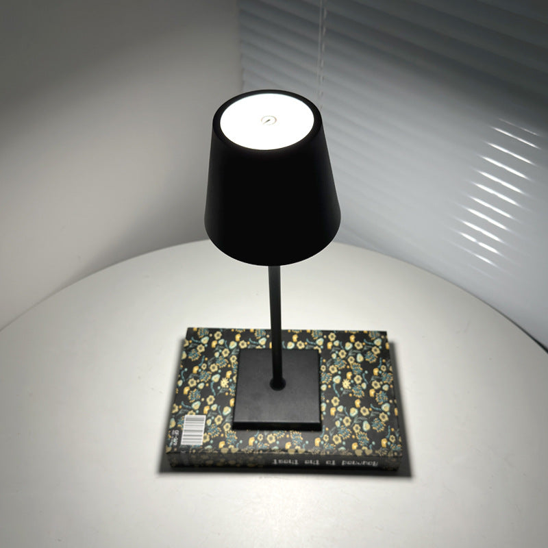 Lampe de table rétro rechargeable USB eprolo pour ambiance, lecture, chambre, restaurant ou extérieur, protection des yeux.