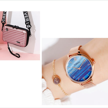 Mini suitcase mobile phone bag