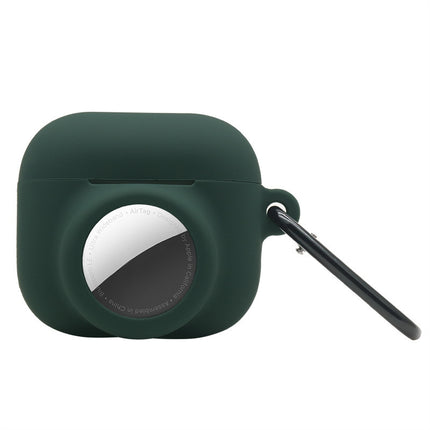 Applicable To Airpods 4airtag Tracker 2-in-1 Silicone Bluetooth