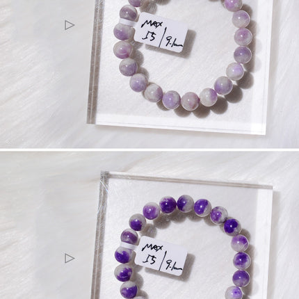 Natural Sodalite Bracelet Turns Purple In Sunlight